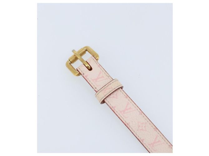 LOUIS VUITTON Monogramm Kirschblüte Gürtel 40,2" M9273Y Auth bs34187 - Ansicht 6