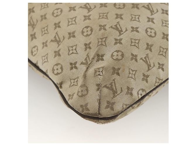 LOUIS VUITTON Borsa Tote Mini Franoise Monogram 2in1 Kaki M92209 LV Auth bs34106 Cachi - vista 10