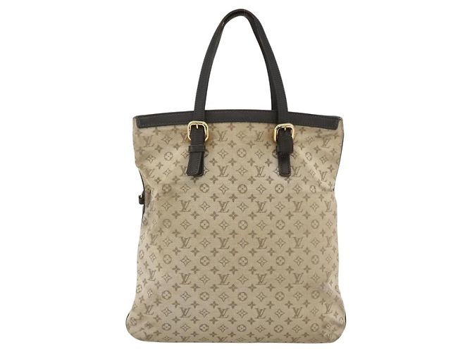 LOUIS VUITTON Borsa Tote Mini Franoise Monogram 2in1 Kaki M92209 LV Auth bs34106 Cachi - vista 13