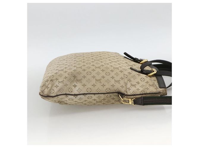 LOUIS VUITTON Borsa Tote Mini Franoise Monogram 2in1 Kaki M92209 LV Auth bs34106 Cachi - vista 4