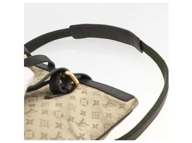 LOUIS VUITTON Borsa Tote Mini Franoise Monogram 2in1 Kaki M92209 LV Auth bs34106 Cachi - vista 9