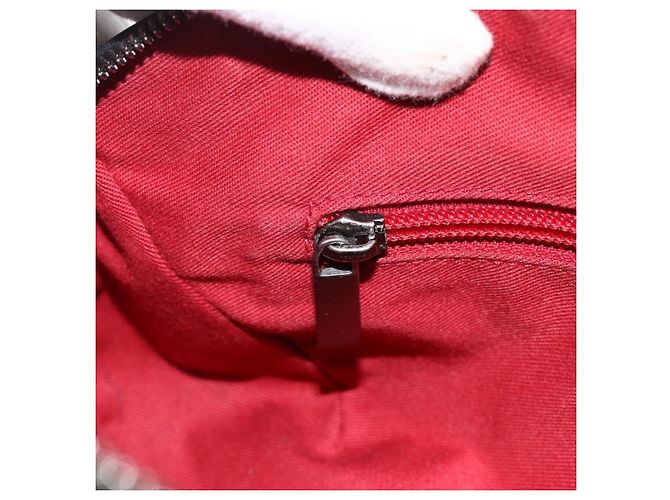 Borsa a Spalla Gancini in Camoscio Nero e Argento di Salvatore Ferragamo Auth gh1993 - vista 19