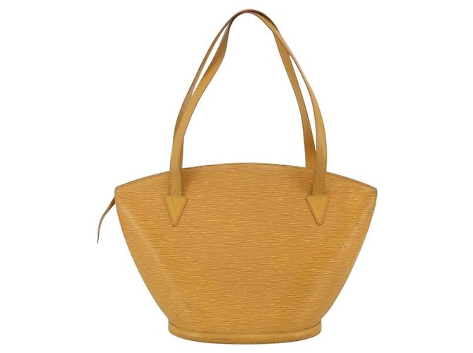 LOUIS VUITTON Borsa da Shopping Epi Saint Jacques Gialla M52269 LV Auth SW2167 Giallo - vista 2