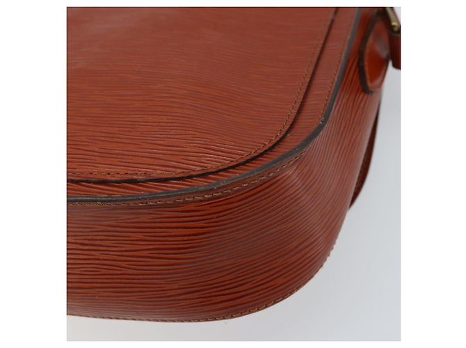 LOUIS VUITTON Borsa a Spalla Epi Saint Cloud GM Marrone M52193 LV Auth LNZ717 - vista 16