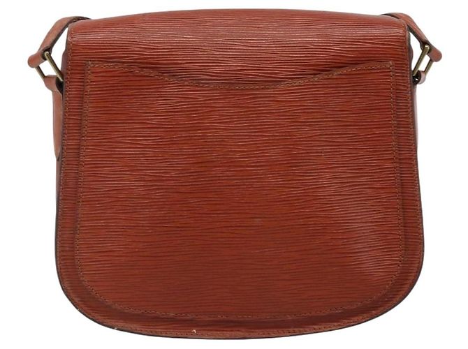 LOUIS VUITTON Borsa a Spalla Epi Saint Cloud GM Marrone M52193 LV Auth LNZ717 - vista 2