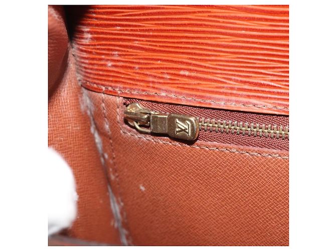 LOUIS VUITTON Borsa a Spalla Epi Saint Cloud GM Marrone M52193 LV Auth LNZ717 - vista 24