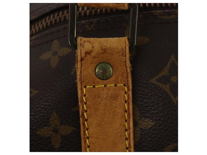LOUIS VUITTON Borsa Boston Monogram Keepall Bandoulière 60 M41412 LV Auth gh1774 Monogramma - vista 9