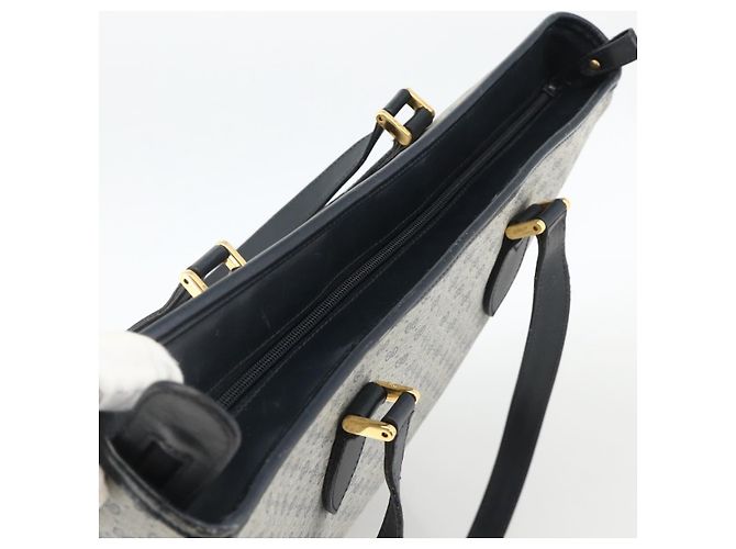 Gucci Borsa tote Micro GG Supreme in PVC Navy Gold 002 39 0149 Auth SW2203 - vista 6