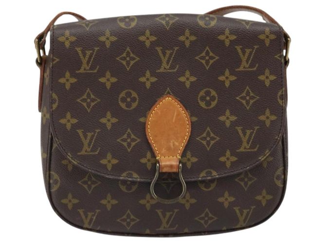 LOUIS VUITTON Borsa a Spalla Monogram Saint Cloud GM M51242 LV Auth LNZ813 Monogramma - vista 13