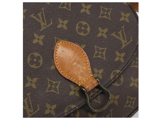 LOUIS VUITTON Borsa a Spalla Monogram Saint Cloud GM M51242 LV Auth LNZ813 Monogramma - vista 19