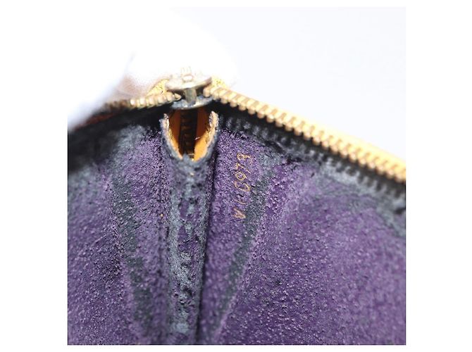 LOUIS VUITTON Pochette Accessoires Epi Pouch Giallo M52949 LV Auth LNZ682 - vista 12