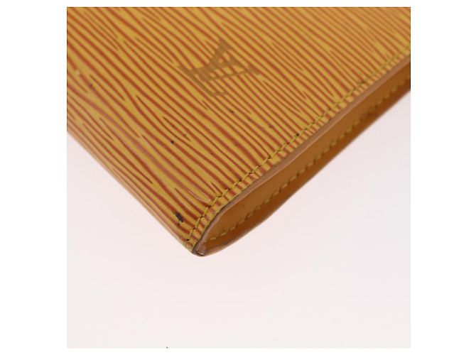 LOUIS VUITTON Pochette Accessoires Epi Pouch Giallo M52949 LV Auth LNZ682 - vista 15