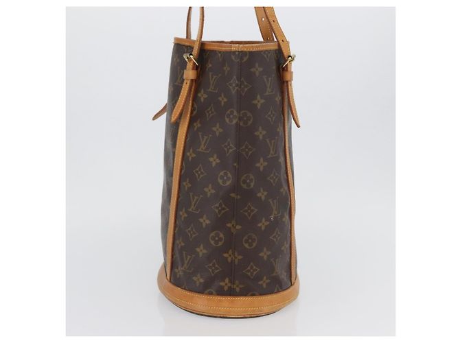 LOUIS VUITTON Borsa a Spalla Monogram Bucket GM M42236 LV Auth 173896 Monogramma - vista 3
