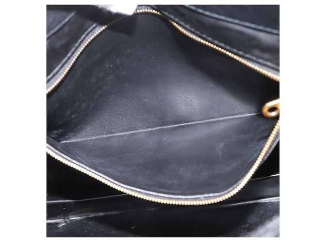 Borsa a Spalla Gianni Versace in Pelle Nera e Oro Auth BA11726 Nero D'oro - vista 12