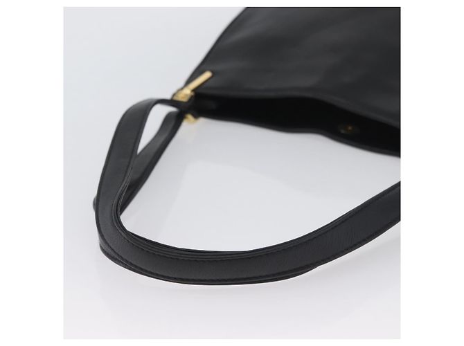 Borsa a Spalla Gianni Versace in Pelle Nera e Oro Auth BA11726 Nero D'oro - vista 7