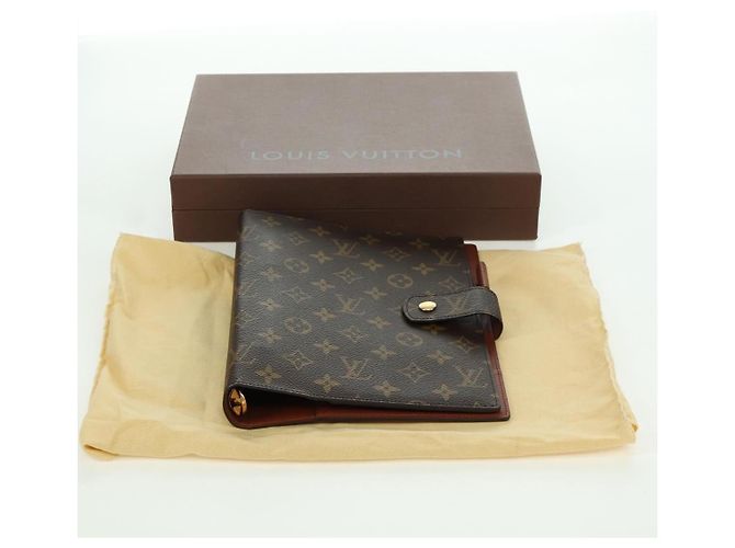 LOUIS VUITTON Cubierta de Agenda Monogram GM R20006 LV Auth LNZ878V Monograma - vista 12