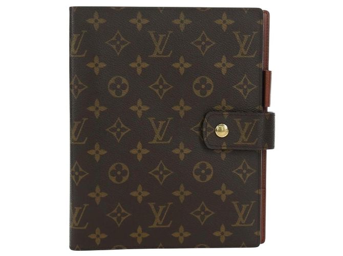 LOUIS VUITTON Cubierta de Agenda Monogram GM R20006 LV Auth LNZ878V Monograma - vista 13