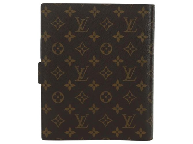 LOUIS VUITTON Cubierta de Agenda Monogram GM R20006 LV Auth LNZ878V Monograma - vista 2
