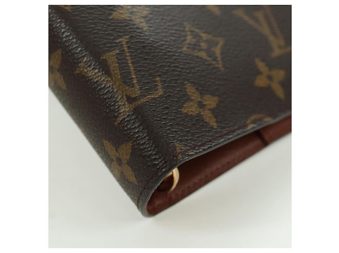 LOUIS VUITTON Cubierta de Agenda Monogram GM R20006 LV Auth LNZ878V Monograma - vista 7