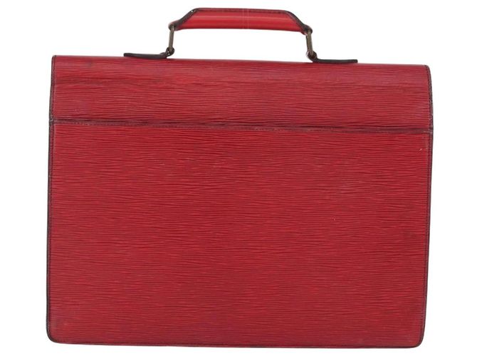 LOUIS VUITTON Epi ServietteConsigliere Borsa Business Rossa M54427 LV Auth th6653 Rosso - vista 2