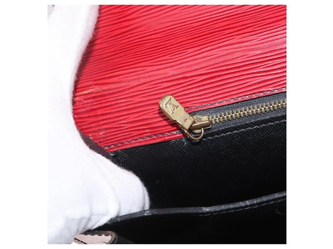 LOUIS VUITTON Epi ServietteConsigliere Borsa Business Rossa M54427 LV Auth th6653 Rosso - vista 27
