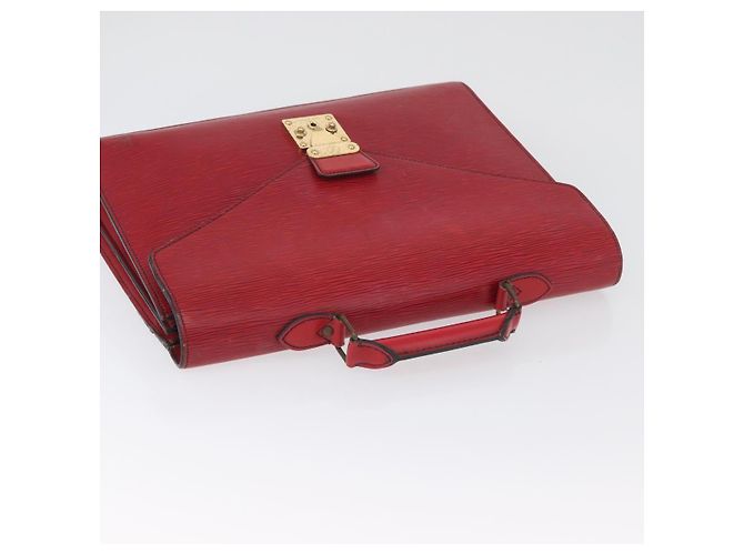 LOUIS VUITTON Epi ServietteConsigliere Borsa Business Rossa M54427 LV Auth th6653 Rosso - vista 6