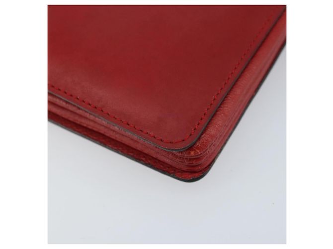 Céline Borsa a Spalla in Pelle Rossa e Oro Auth AMZ004A Rosso D'oro - vista 15