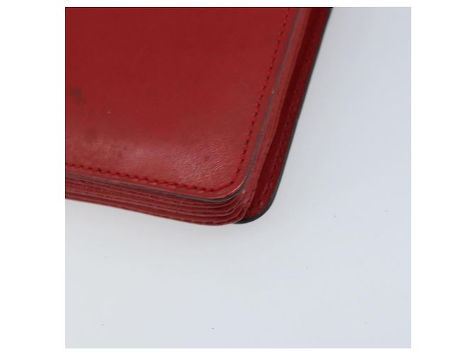 Céline Borsa a Spalla in Pelle Rossa e Oro Auth AMZ004A Rosso D'oro - vista 16