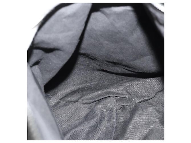 Borsa Boston VERSACE in nylon 2 in 1 nera argento autentica bs33114 Nero - vista 19