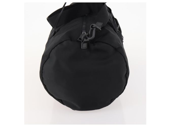 Borsa Boston VERSACE in nylon 2 in 1 nera argento autentica bs33114 Nero - vista 4