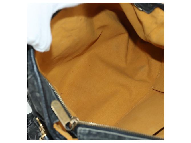LOUIS VUITTON Borsa Monogram Denim Neo Cabby MM 2Way Nera M95351 LV Auth YKZ247V Nero - vista 10