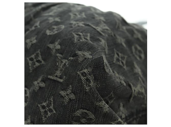 LOUIS VUITTON Borsa Monogram Denim Neo Cabby MM 2Way Nera M95351 LV Auth YKZ247V Nero - vista 18