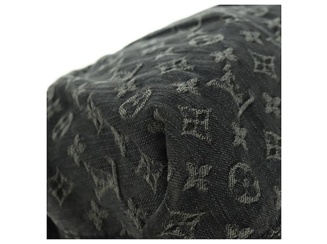 LOUIS VUITTON Borsa Monogram Denim Neo Cabby MM 2Way Nera M95351 LV Auth YKZ247V Nero - vista 19
