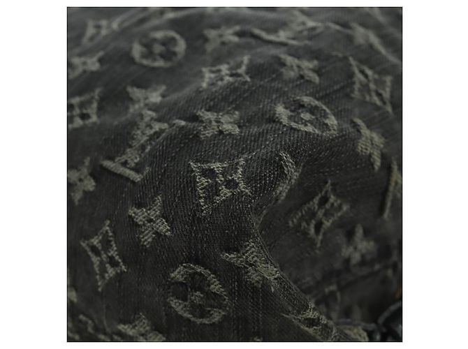LOUIS VUITTON Borsa Monogram Denim Neo Cabby MM 2Way Nera M95351 LV Auth YKZ247V Nero - vista 20