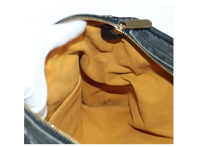 LOUIS VUITTON Borsa Monogram Denim Neo Cabby MM 2Way Nera M95351 LV Auth YKZ247V Nero - vista 24