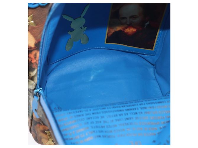 LOUIS VUITTON Colección Maestros RUBENS Palm Springs M43335 LV Auth ka3336SAM Azul - vista 10