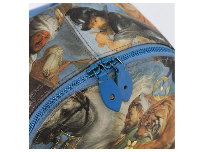 LOUIS VUITTON Colección Maestros RUBENS Palm Springs M43335 LV Auth ka3336SAM Azul - vista 21