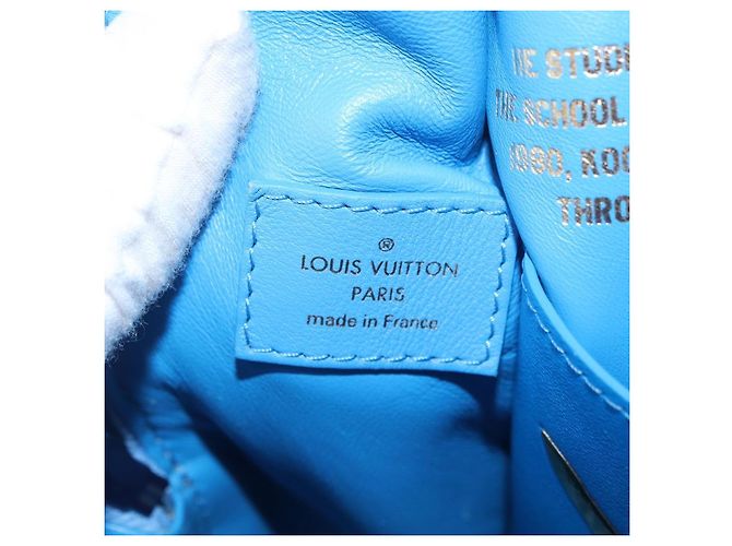 LOUIS VUITTON Colección Maestros RUBENS Palm Springs M43335 LV Auth ka3336SAM Azul - vista 27