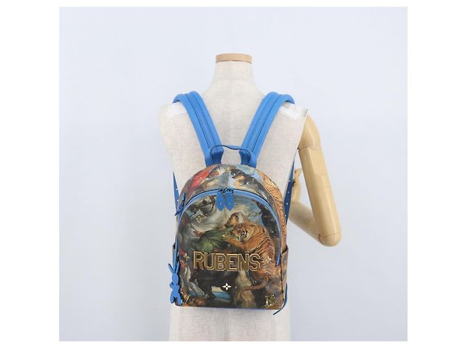 LOUIS VUITTON Colección Maestros RUBENS Palm Springs M43335 LV Auth ka3336SAM Azul - vista 28