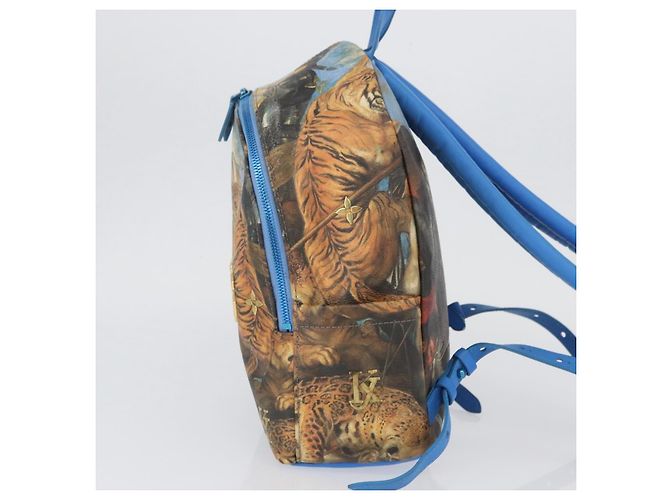 LOUIS VUITTON Colección Maestros RUBENS Palm Springs M43335 LV Auth ka3336SAM Azul - vista 3