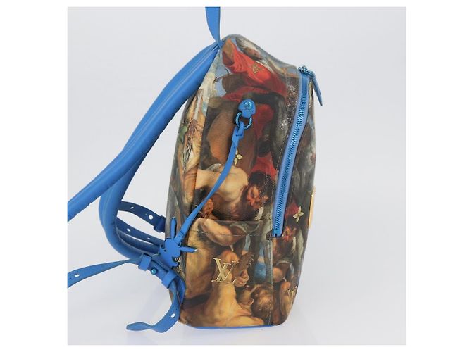 LOUIS VUITTON Colección Maestros RUBENS Palm Springs M43335 LV Auth ka3336SAM Azul - vista 4