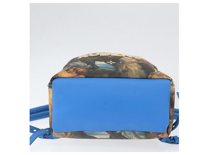 LOUIS VUITTON Colección Maestros RUBENS Palm Springs M43335 LV Auth ka3336SAM Azul - vista 6