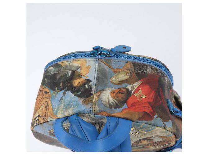 LOUIS VUITTON Colección Maestros RUBENS Palm Springs M43335 LV Auth ka3336SAM Azul - vista 7