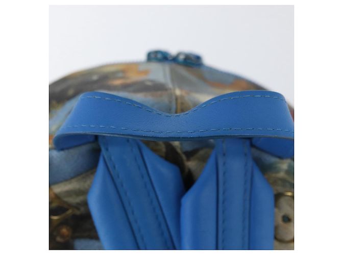 LOUIS VUITTON Colección Maestros RUBENS Palm Springs M43335 LV Auth ka3336SAM Azul - vista 8