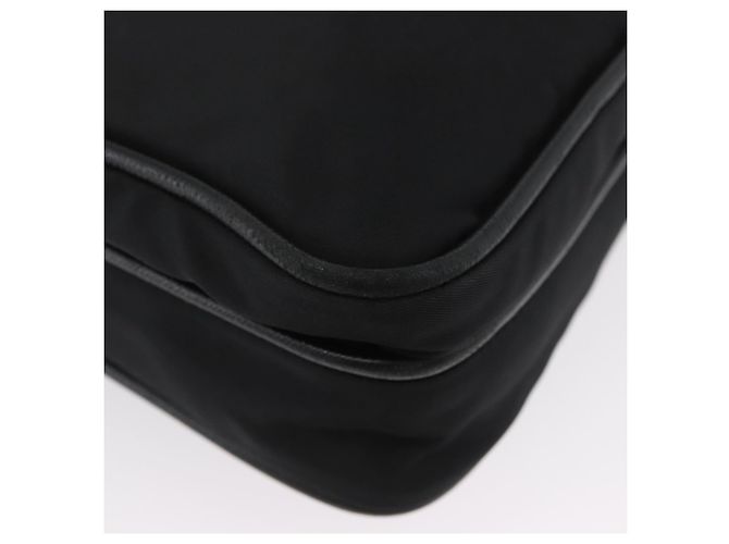 Borsa a Spalla PRADA Nylon Nero Argento Autentica ka3438A - vista 15