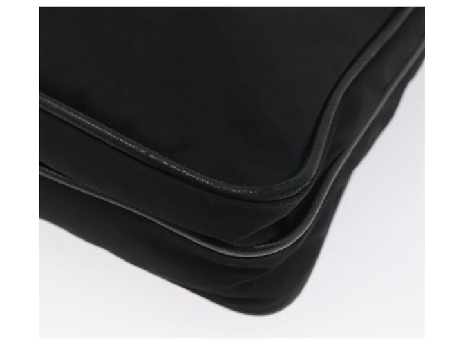 Borsa a Spalla PRADA Nylon Nero Argento Autentica ka3438A - vista 16