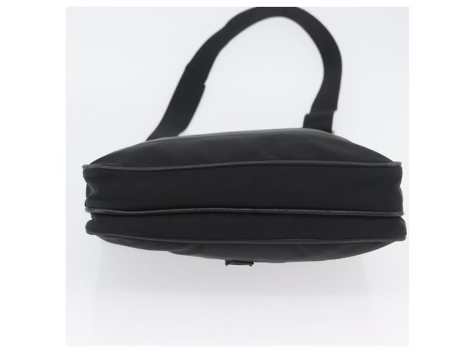 Borsa a Spalla PRADA Nylon Nero Argento Autentica ka3438A - vista 5