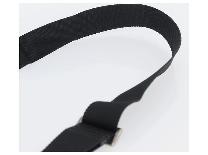 Borsa a Spalla PRADA Nylon Nero Argento Autentica ka3438A - vista 8