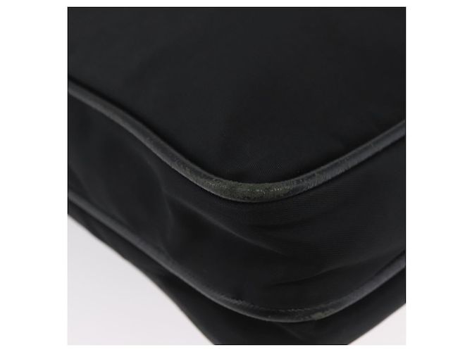 Borsa a Spalla PRADA Nylon Nero Argento Autentica ka3438A - vista 9
