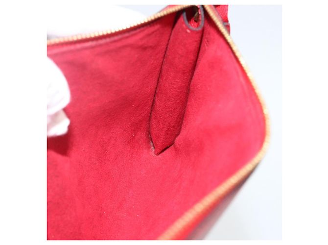 LOUIS VUITTON Pochette Accessori Epi Rossa M52947 LV Auth LNZ958 Rosso - vista 20